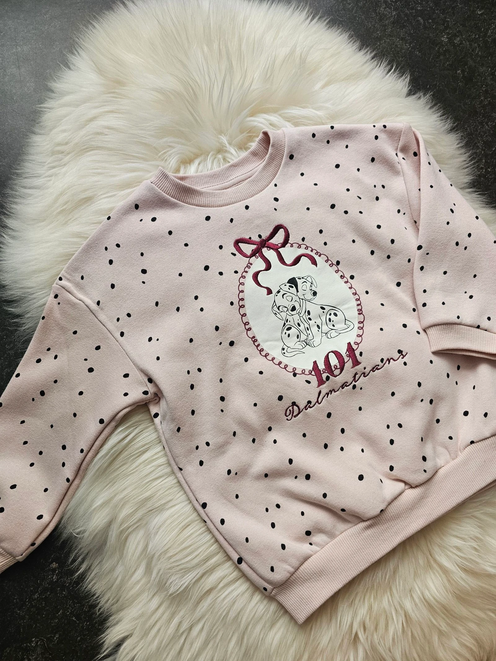Sweat 101 Dalmatians H&M new - size 98 – photo 2